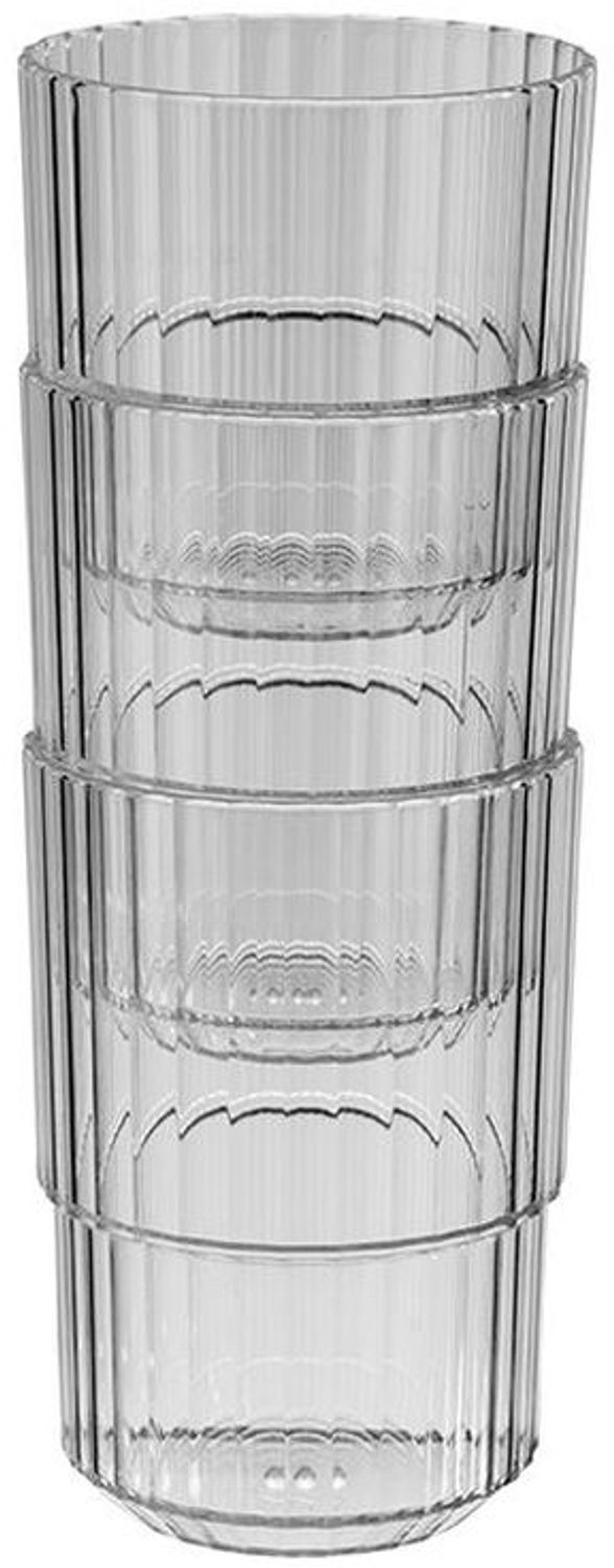 APS Drinkbeker Linea - 0.15Ltr - French Grey - set van 6