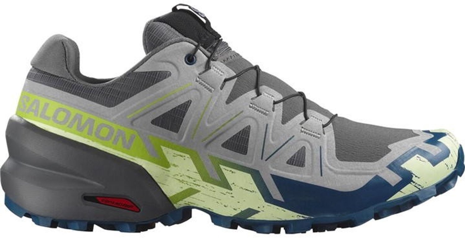 SALOMON - SALOMON SPEEDCROSS 6 - Castlerock/Lime C/Pos - 46