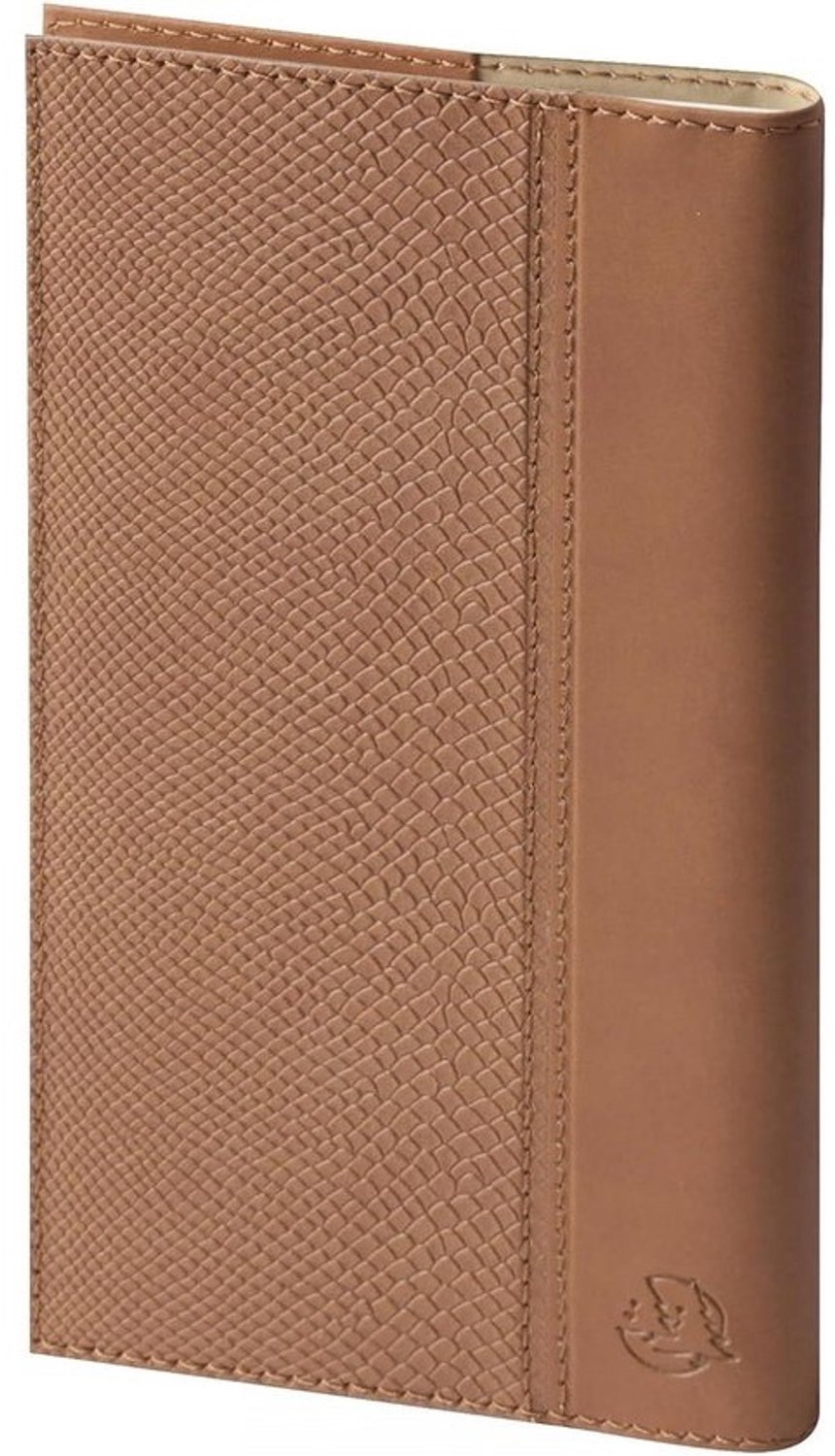 Weekkalender met Spiraalbinding - Afsprakenagenda - Wekelijks Plannen - Pythonlook Hoes - 9 x 175 cm - Camel