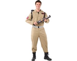 FUNIDELIA Ghostbusters kostuum voor mannen - Maat: M/L - Bruin