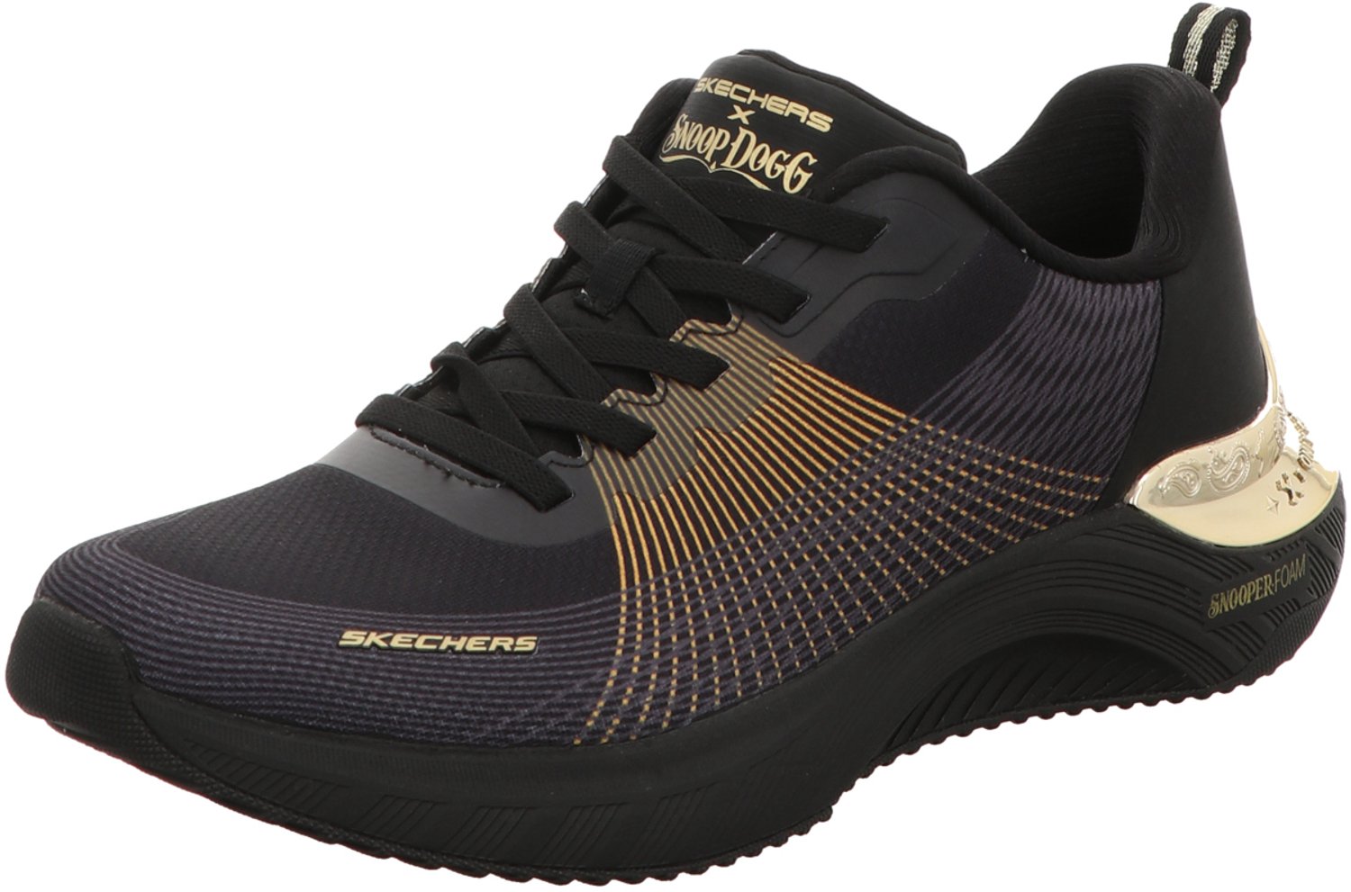 Skechers Dames Veterschoenen zwart maat 35