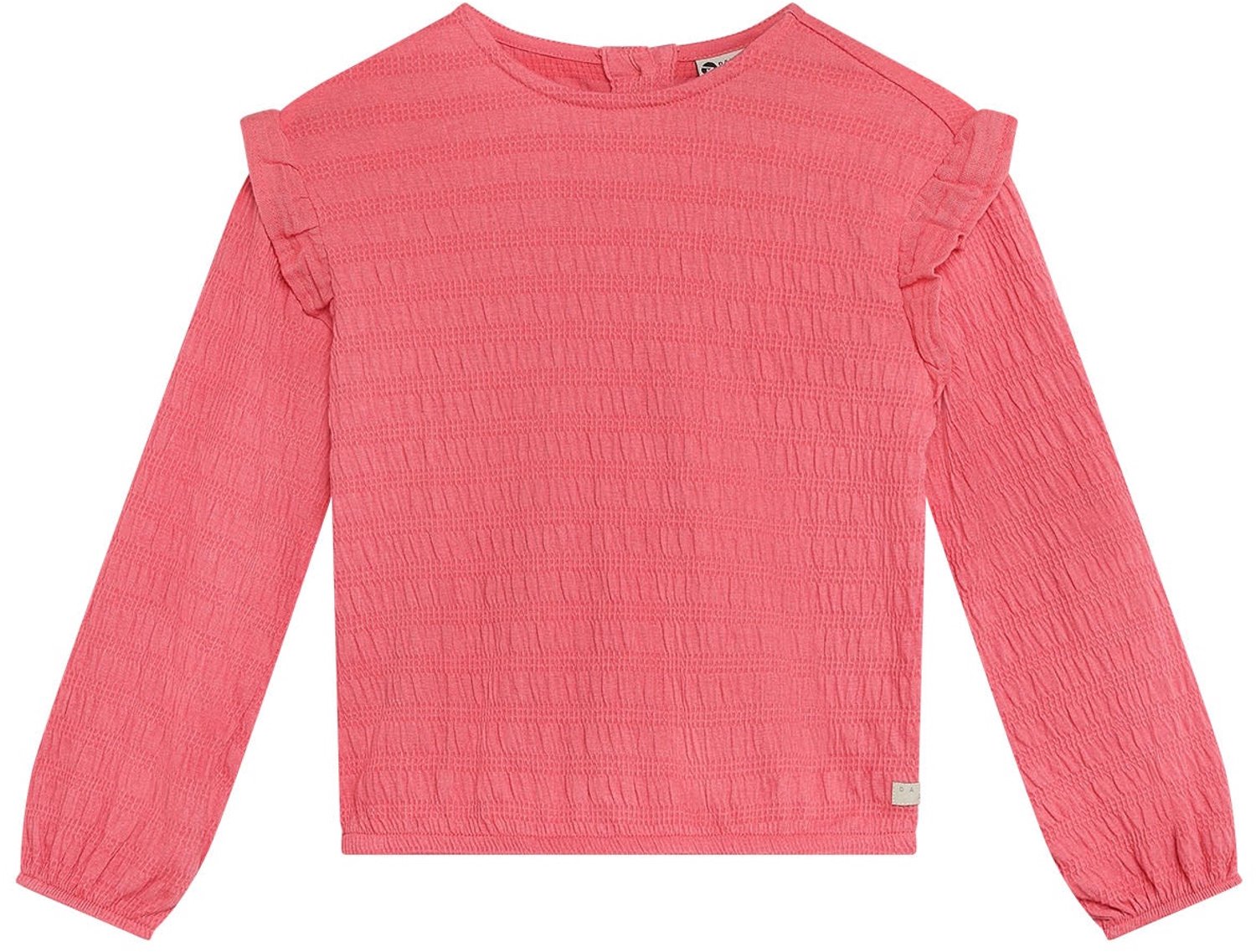 Daily7 - T-shirt Longsleeve Structure - 5521 Desert Rose - Maat 86