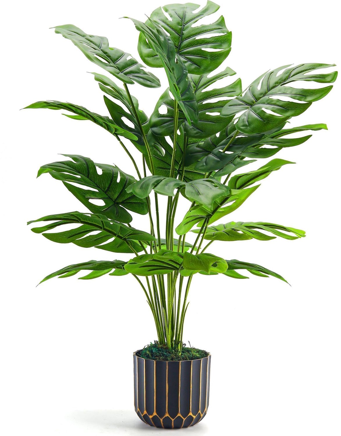Kunstplant 71 cm - Kunstplant die Echt Lijkt - Decoratieve Kamerplant - Voor Woonkamer, Badkamer en Slaapkamer