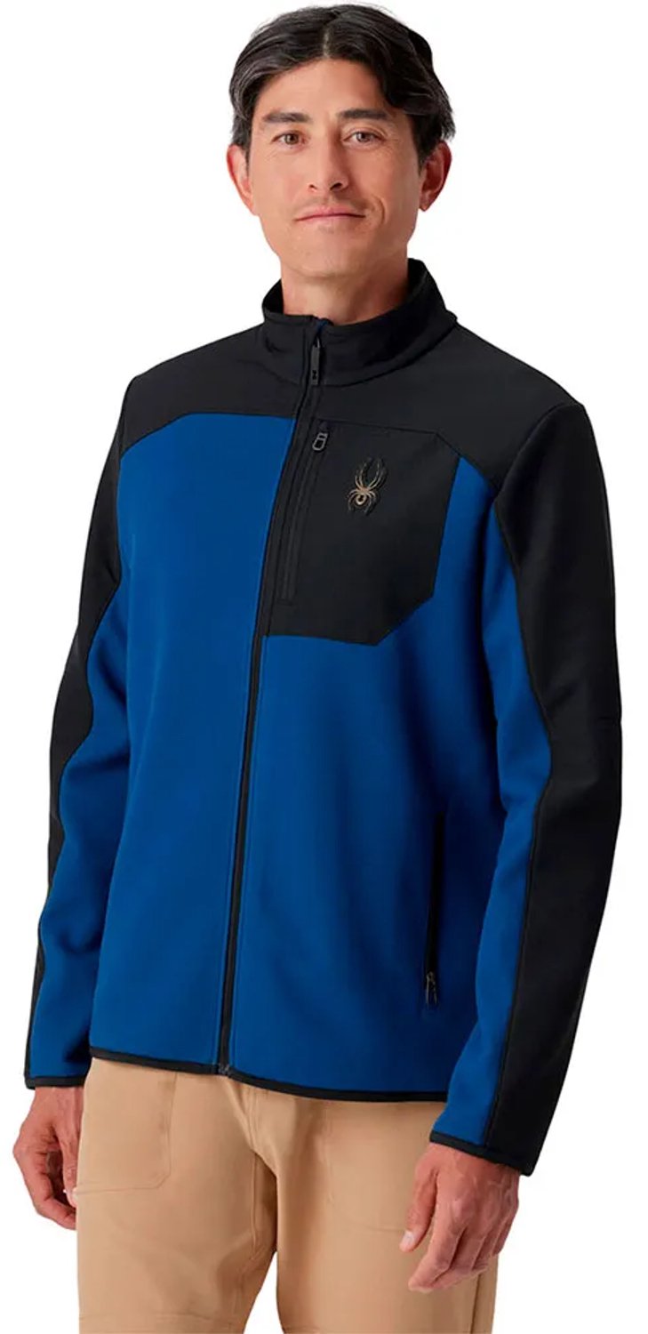 Spyder Web Shell Fleece Man Indigo