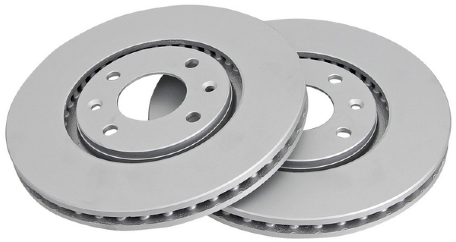 A.B.S. 16649 Remschijven voor, set van 2 - Peugeot 406, Citroën Xantia - 283 mm - geventileerd