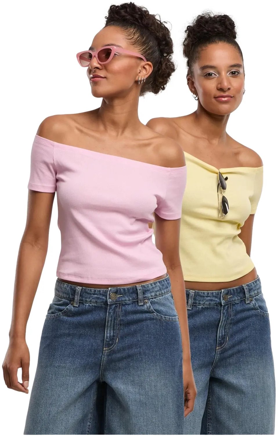 T-shirt dames Urban Classics Essentials Bloesemroze