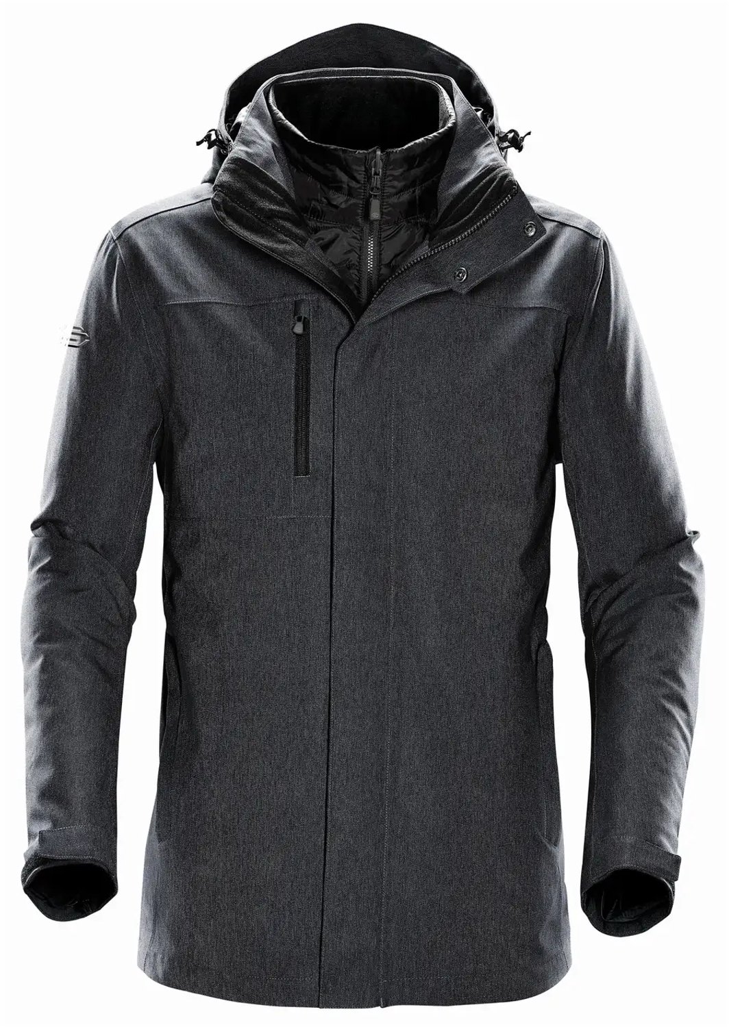 Stormtech Men´s Avalante System Jacket ST127 Charcoal Zwart