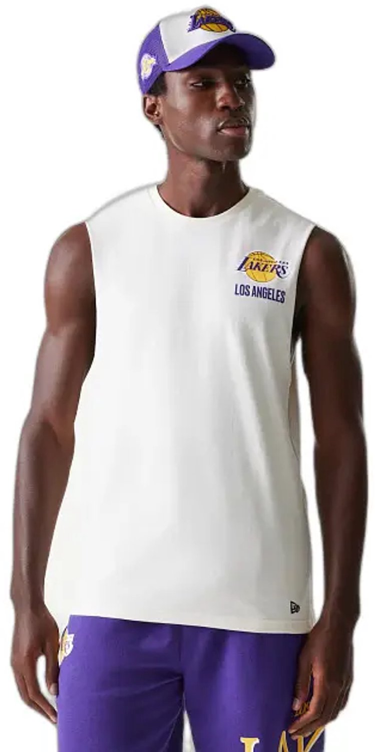 Los Angeles Lakers mouwloos T-shirt NBA Graphic Wit