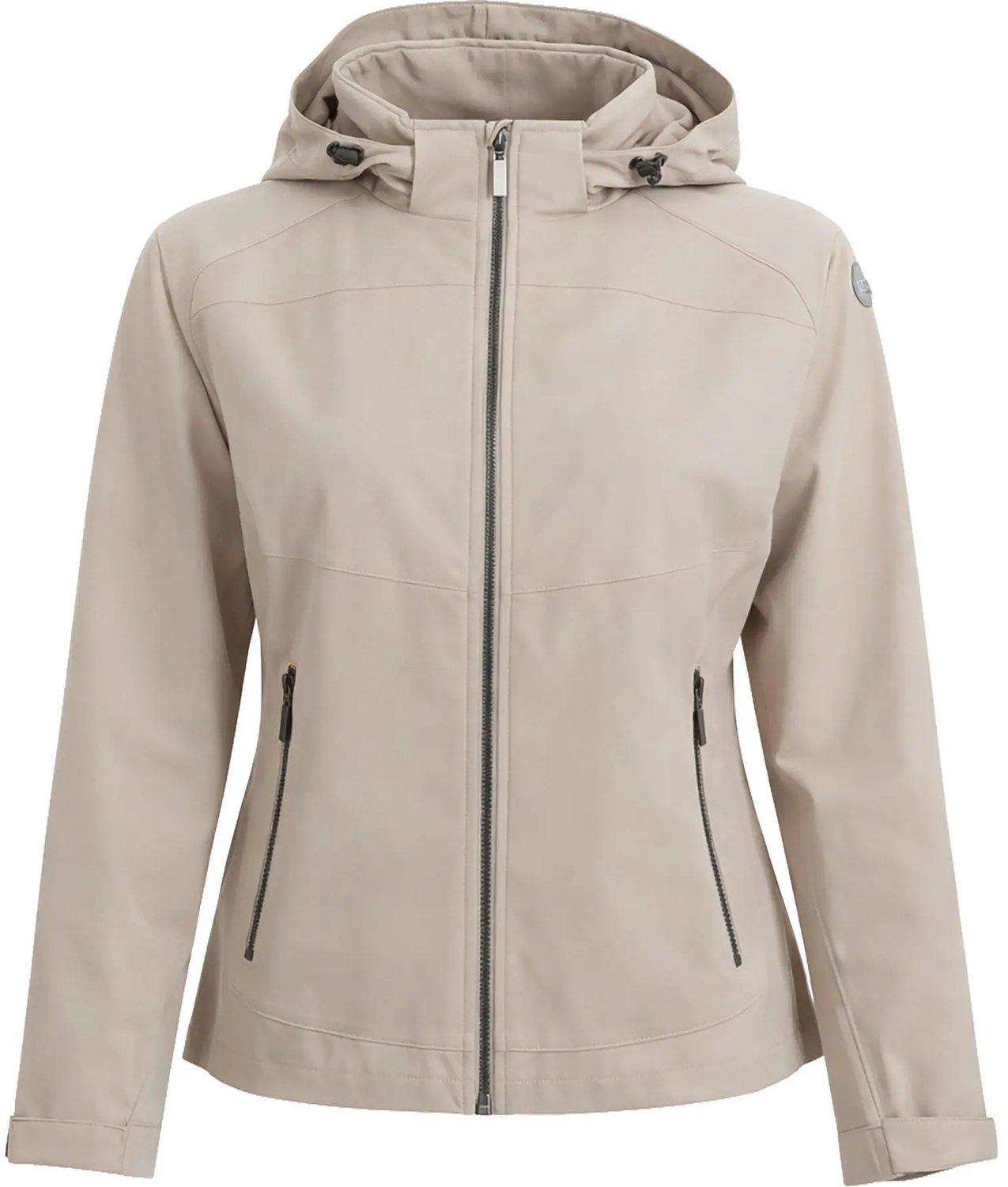 Damesjack met capuchon Dobsom Jondal Beige