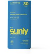 Attitude zonnebrandstick - baby & kind - SPF 30 - ongeparfumeerd