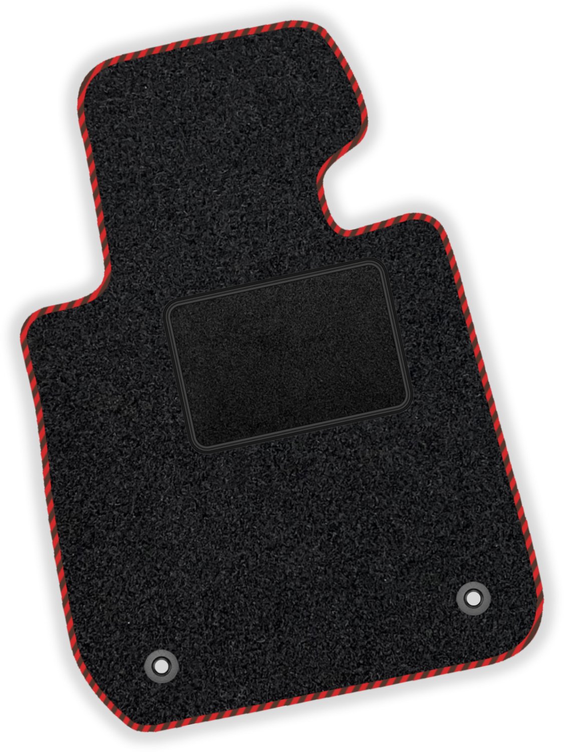 Moltico Carmats - Dywanik Velours - Auto - Rood - Antislip Onderzijde
