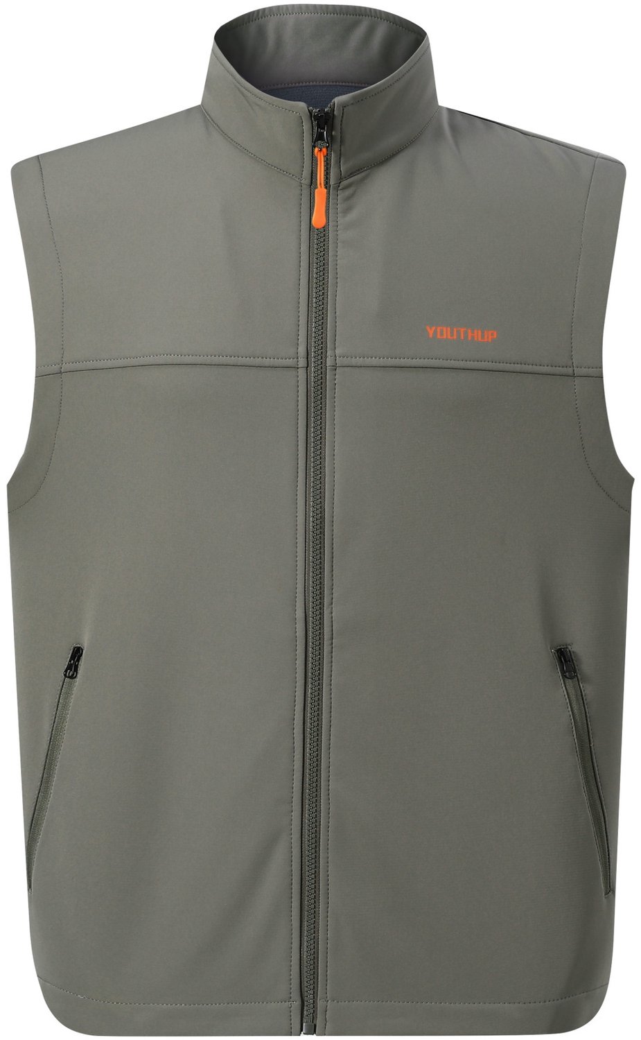 YOUTHUP Heren Bodywarmer Waterafstotend Fleece Gevoerd 2XL Groen