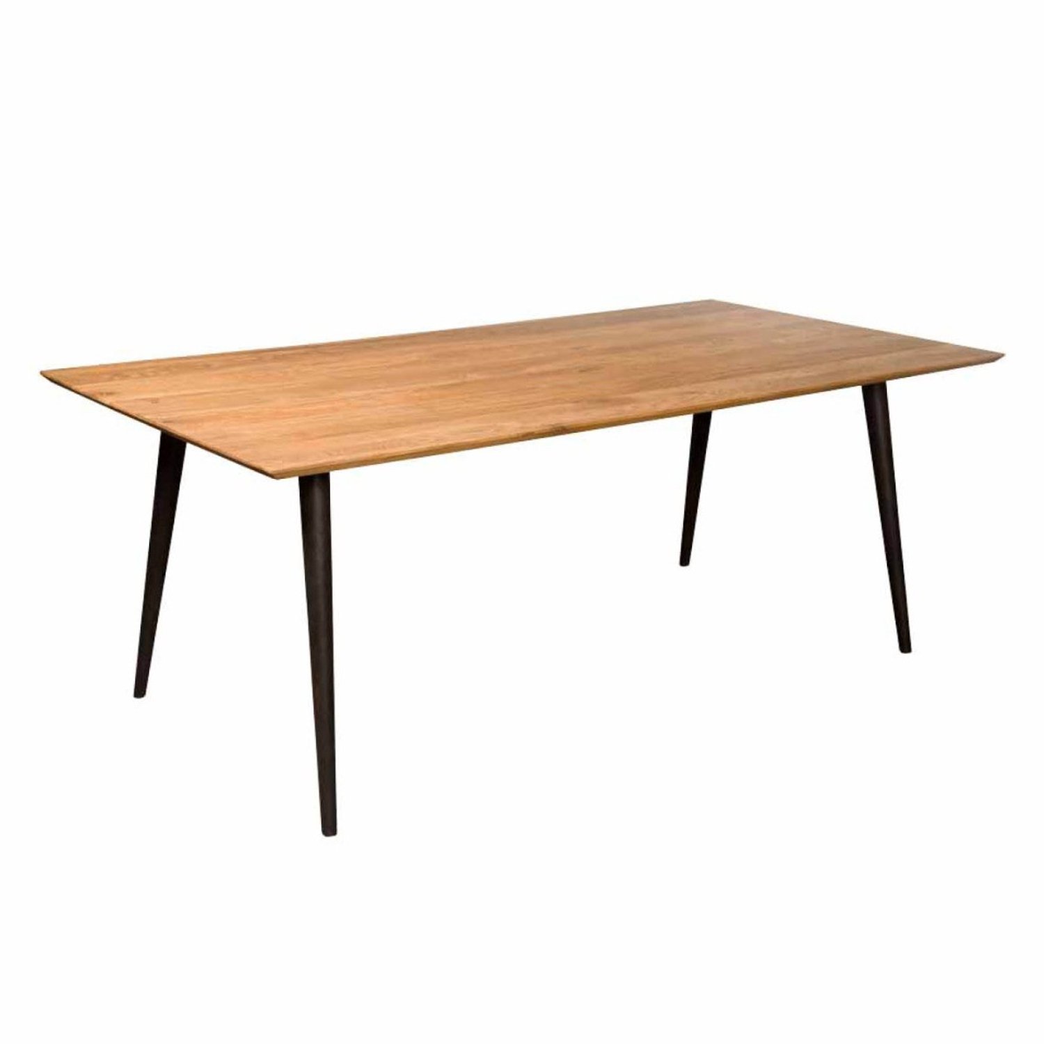 Tower Living Eettafel Bresso - Rechthoek Naturel Hout - 220x100x77cm