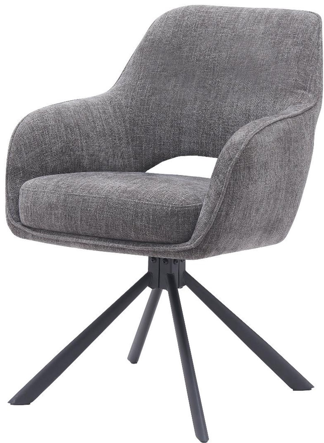 Nordic Home Coleen armstoel - grijs