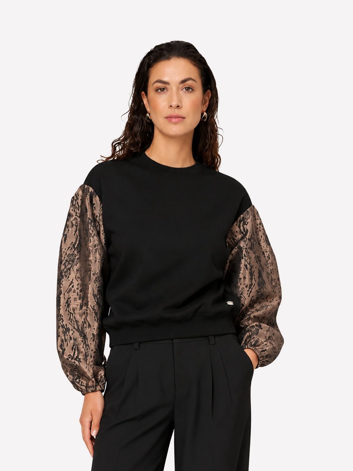 Sweater Jara - Contrast Sleeve