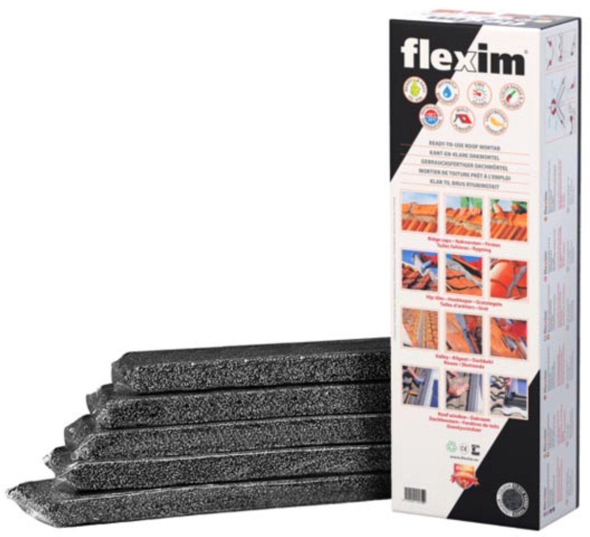 Flexim Zwart 10L | Kleinverpakking