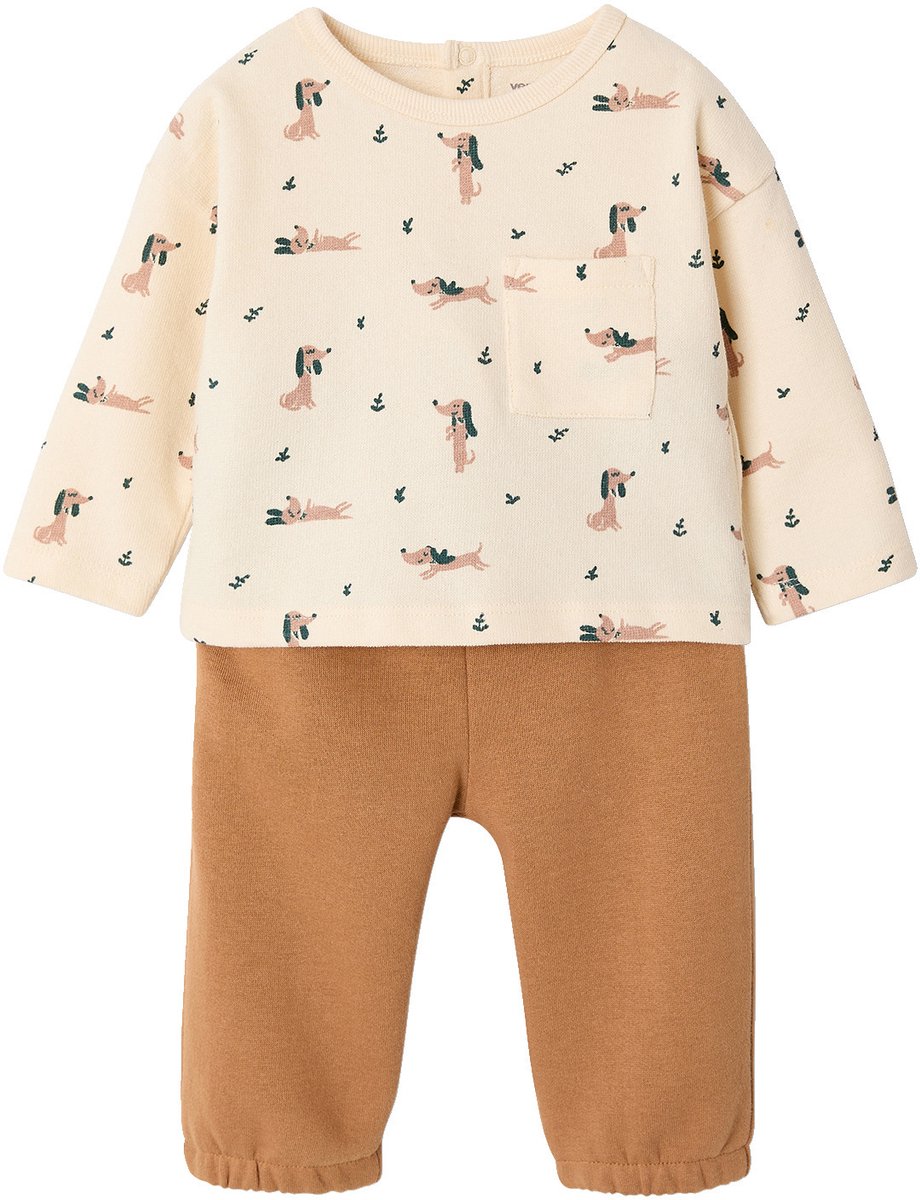 Vertbaudet Babyset T-shirt en broek jongen