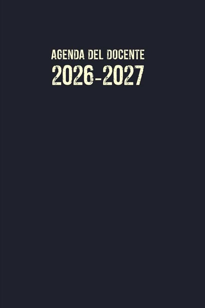 Del Docente 2026–2027 Giornaliera: Pianificazione e organizzazione complete dell'anno scolastico per studenti delle scuole medie e superiori.