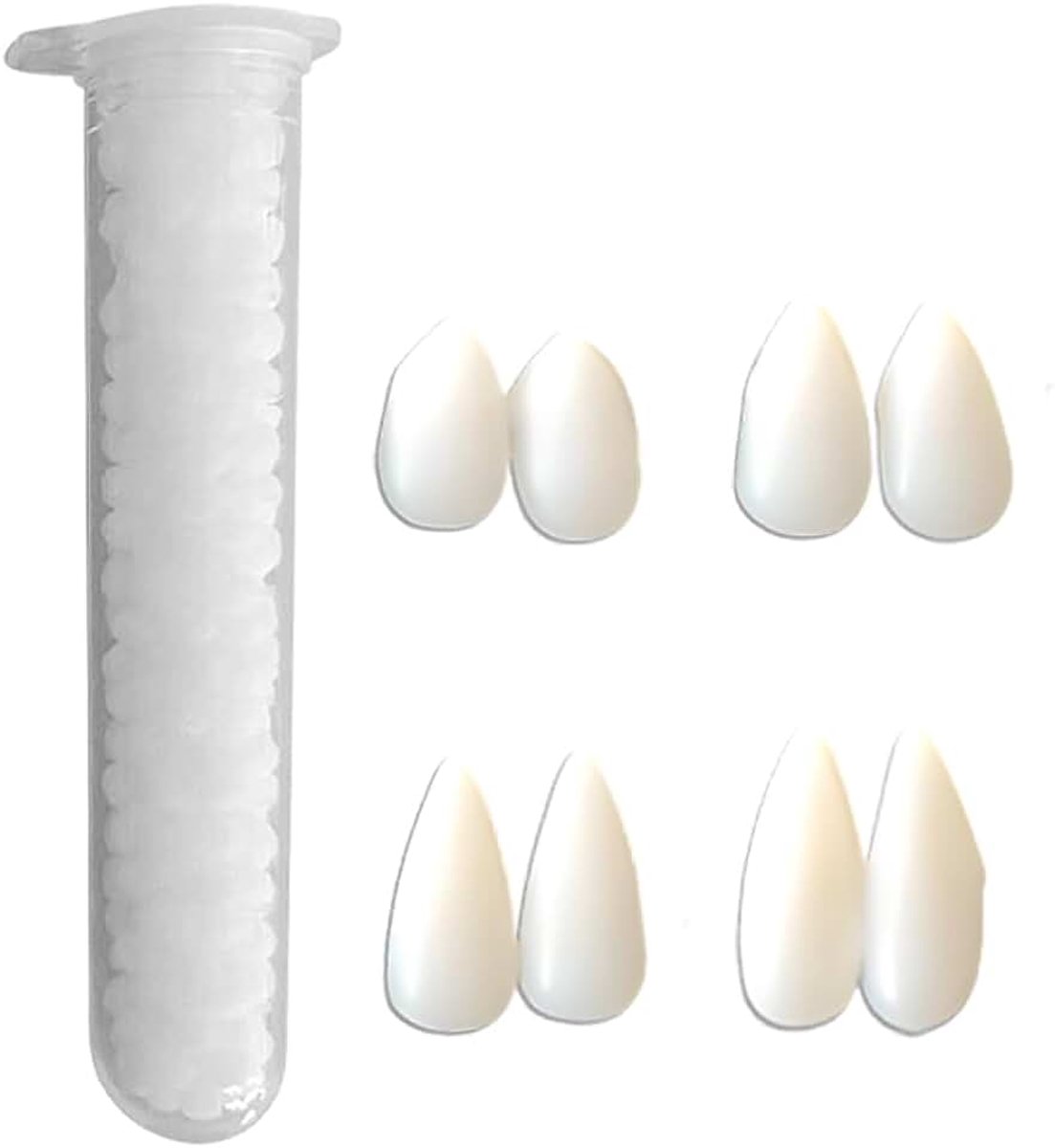 Vampiertanden, Halloween-tanden, vampiertanden, tanden, gebit, voor cosplay, party, rekwisieten, Halloween-feest
