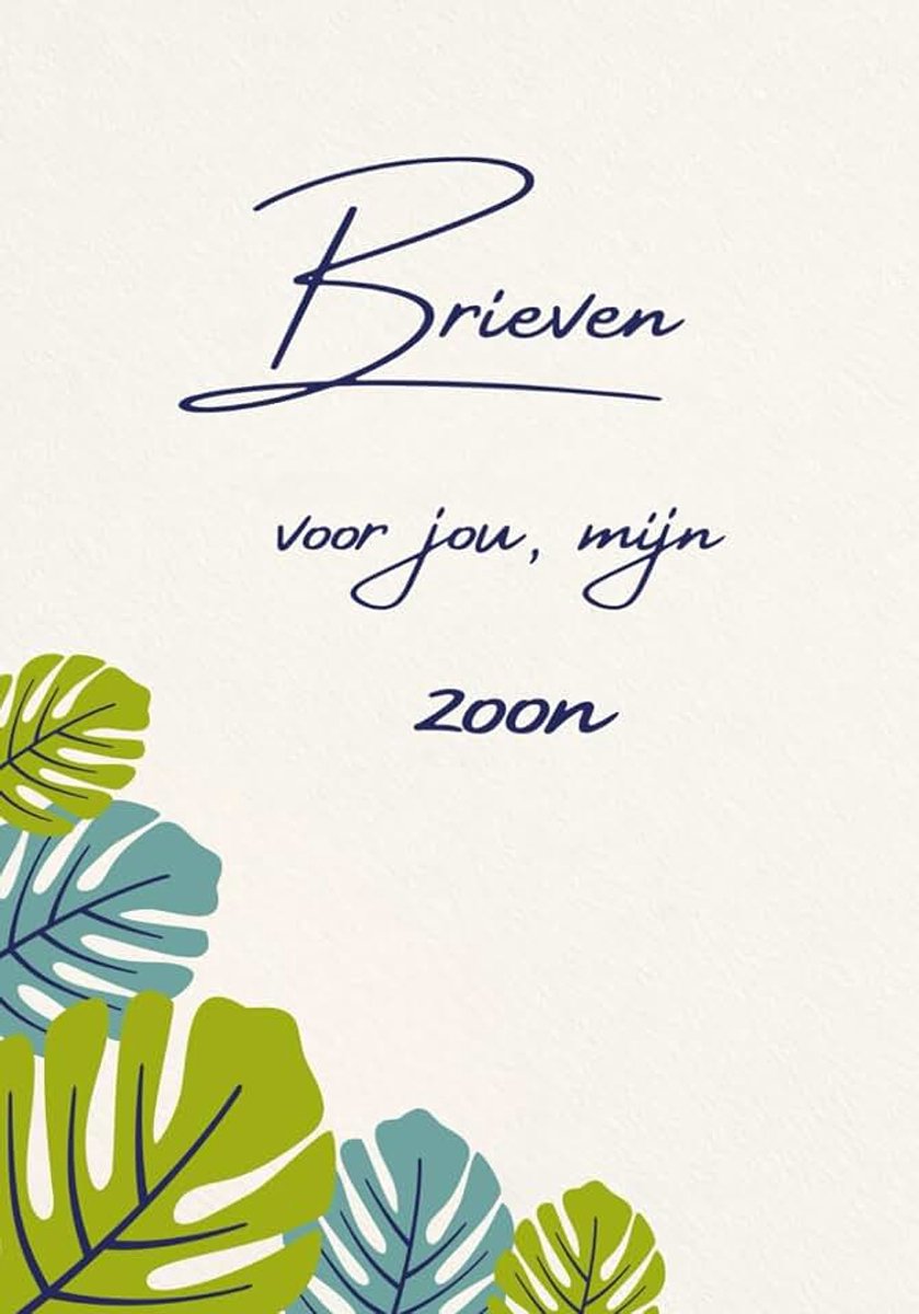 Herinneringsboek voor persoonlijke gedachten, herinneringen en woorden aan mijn zoon
