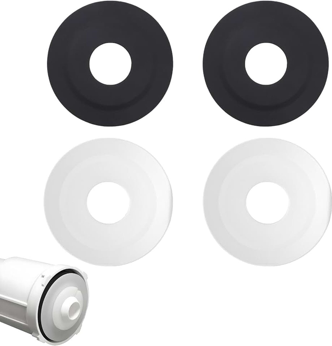 4 stuks ventielafdichting 24 mm ID/72 mm OD - compatibel met Siamp Skipper 45
