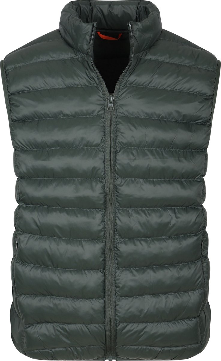 Suitable Bodywarmer Donkergroen – Heren