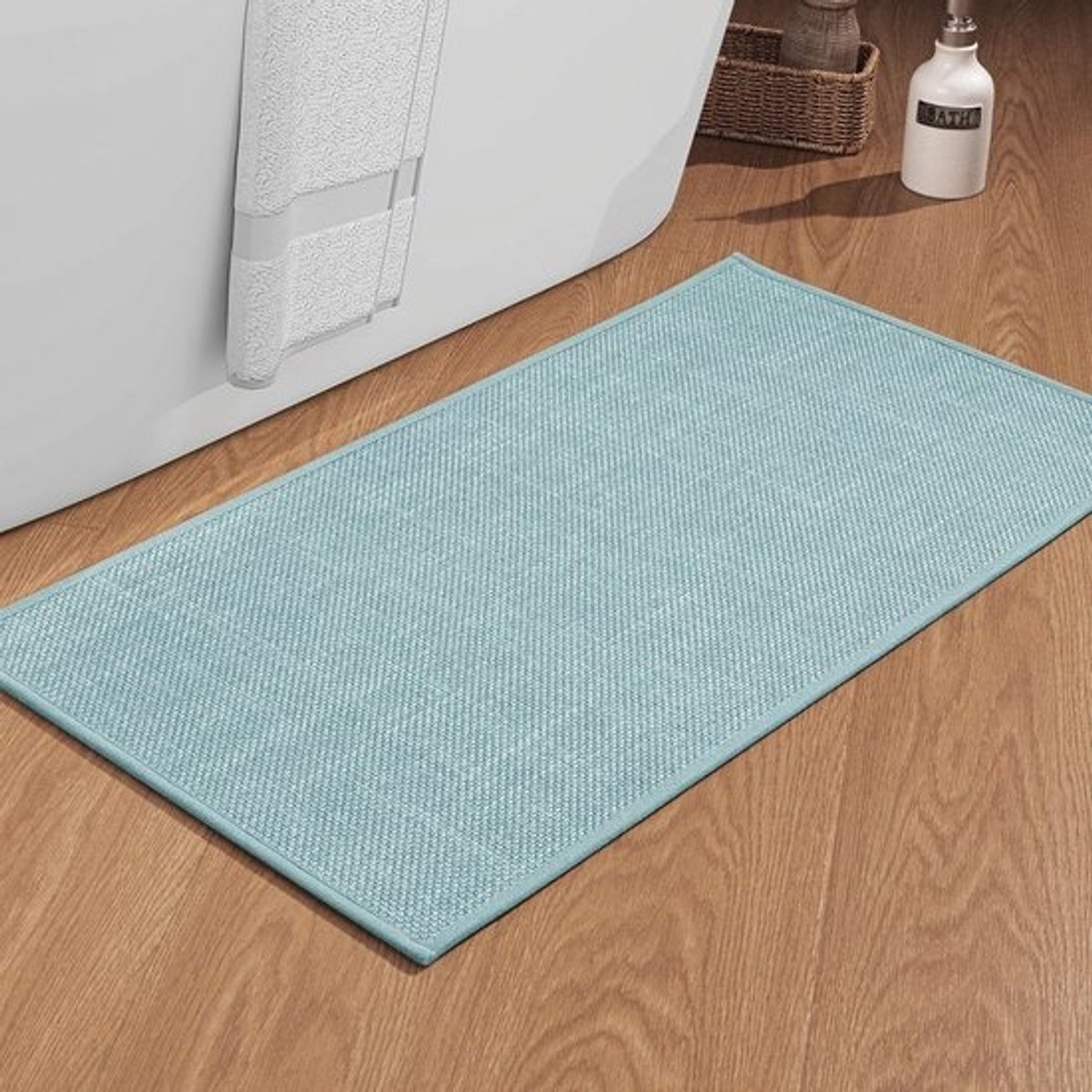 Antislip Badkamertapijt - 43 x 81 cm - Wasbaar en Sneldrogend