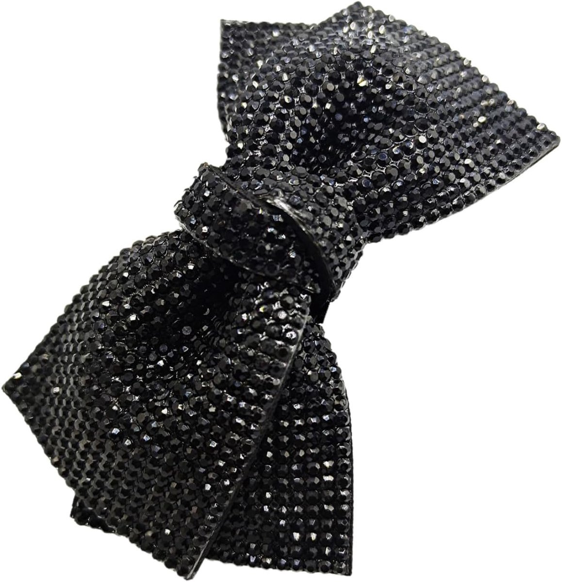 Haarspelden met strass strik, grote haarstrikken clip