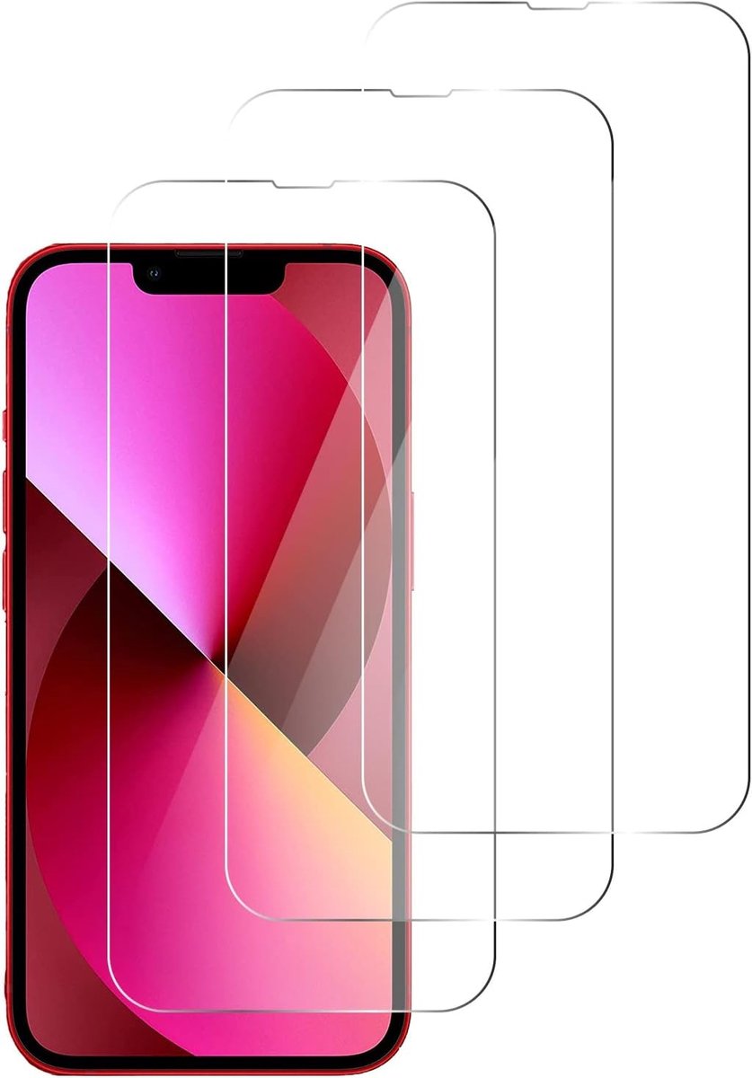 Protector voor iPhone 13 / iPhone 13 Pro [3 Stuks] gehard glas displaybeschermfolie schermbeschermer
