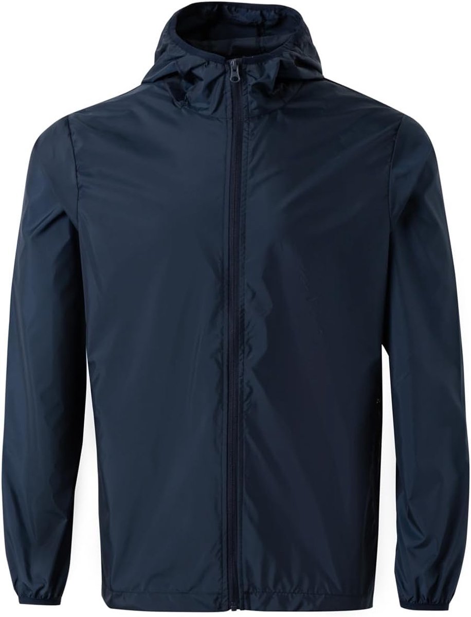 Stockton windjack, uniseks, marineblauw, maat S, marineblauw, S