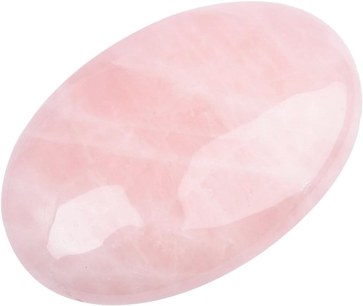 Kristal Zorgensteen Reiki Helende Kristallen Gepolijste Palm Edelsteen Duim Zak Steen voor Massage Stress Verlichting Meditatie Balans (4x6cm)