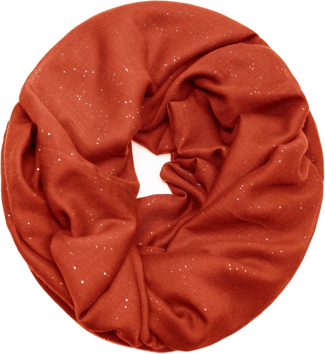 Sjaal elegante lichte effen kleur loop sjaal ronde sjaals