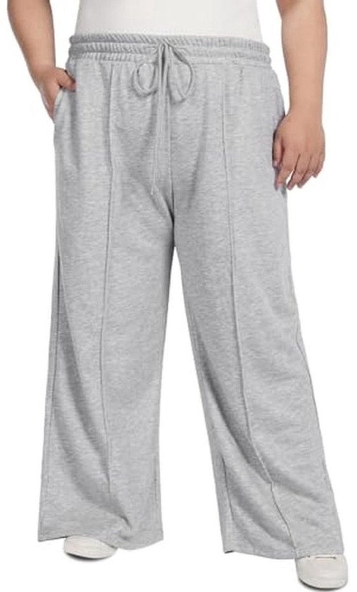 Dames Joggingbroek Baggy Losse Broek met Elastische Taille - Comfortabele Trainingsbroek voor Vrijetijd en Grote Maten