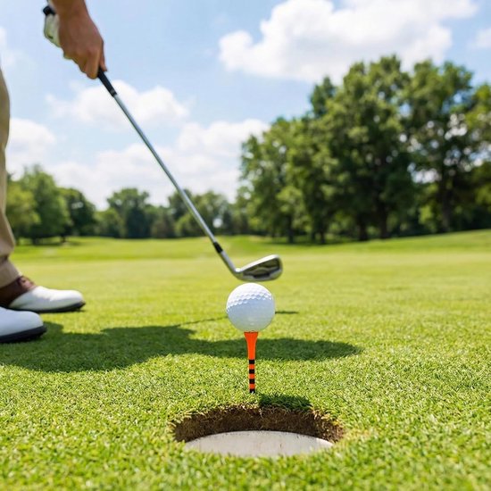 Tees, 83 mm, kleurrijk, duurzame accessoires voor mannen vrouwen, golftraining en golfoefening, golfthee voor golfers beginners en professionals — afbeelding 5