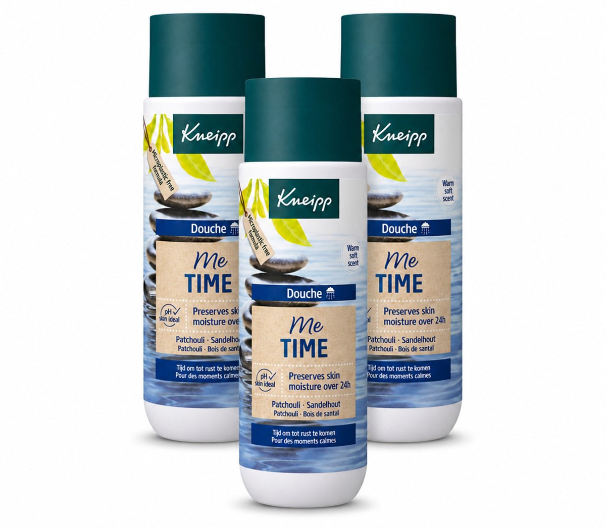 3 x Kneipp - Douchegel - Me-Time - 200 ml - Voordeelverpakking - 3 stuks