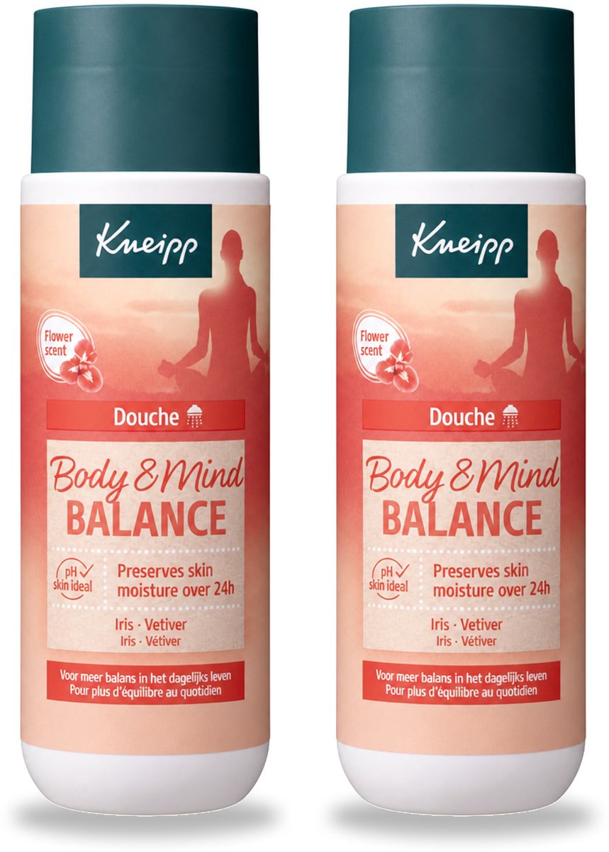 2 x Kneipp - Douchegel - Body & Mind Balance - 200 ml - Voordeelverpakking - 2 stuks