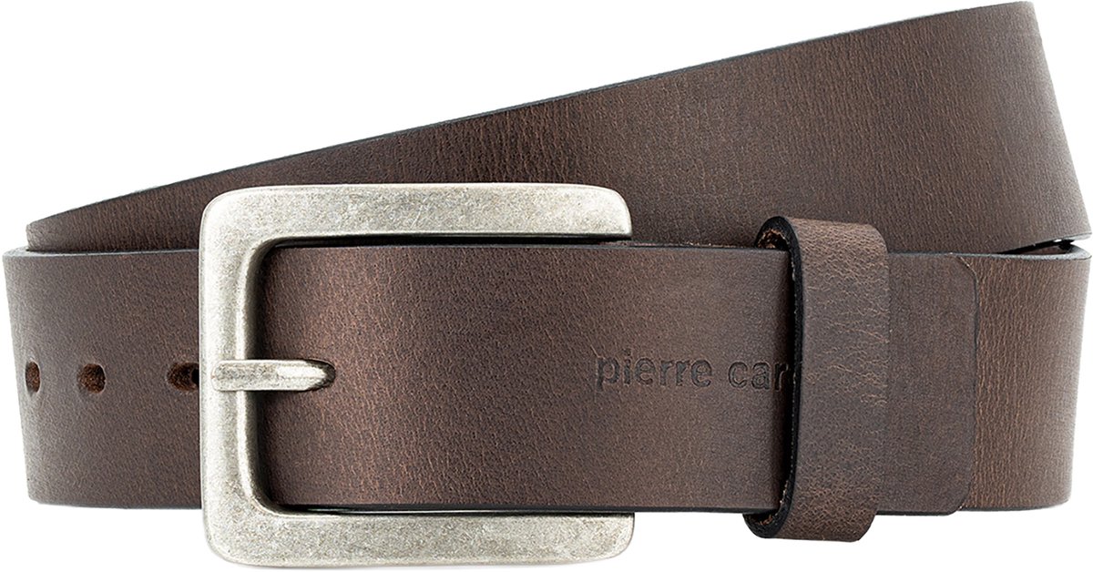 PIERRE CARDIN leren heren riem - bruin