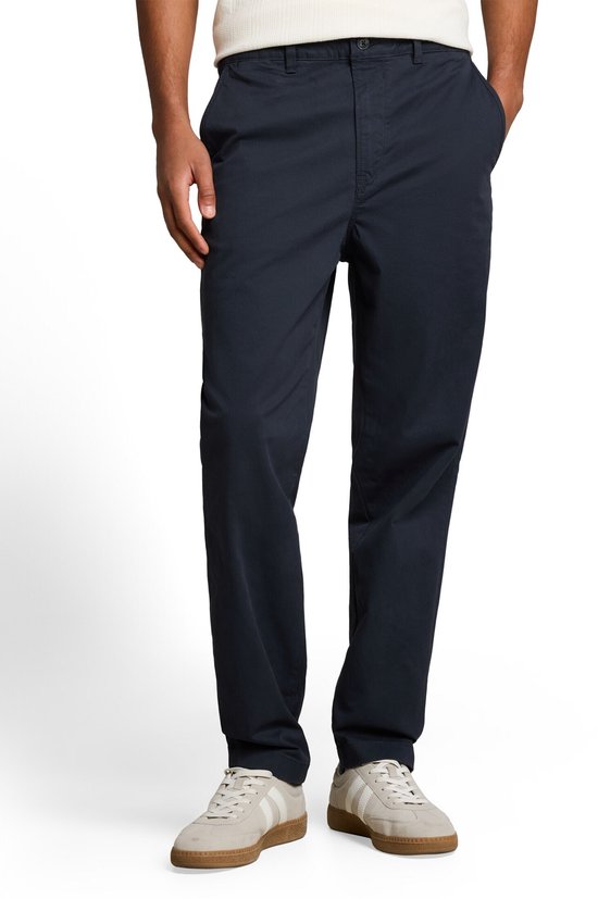 Tom Tailor Denim - Chino met relaxte pasvorm - Maat 28/32 - sky captain blue
