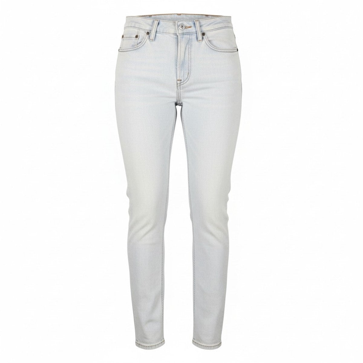 Acne Studios Bla Konst South Lt Blue Dames Jeansblauw Faded Slim Fit - 30
