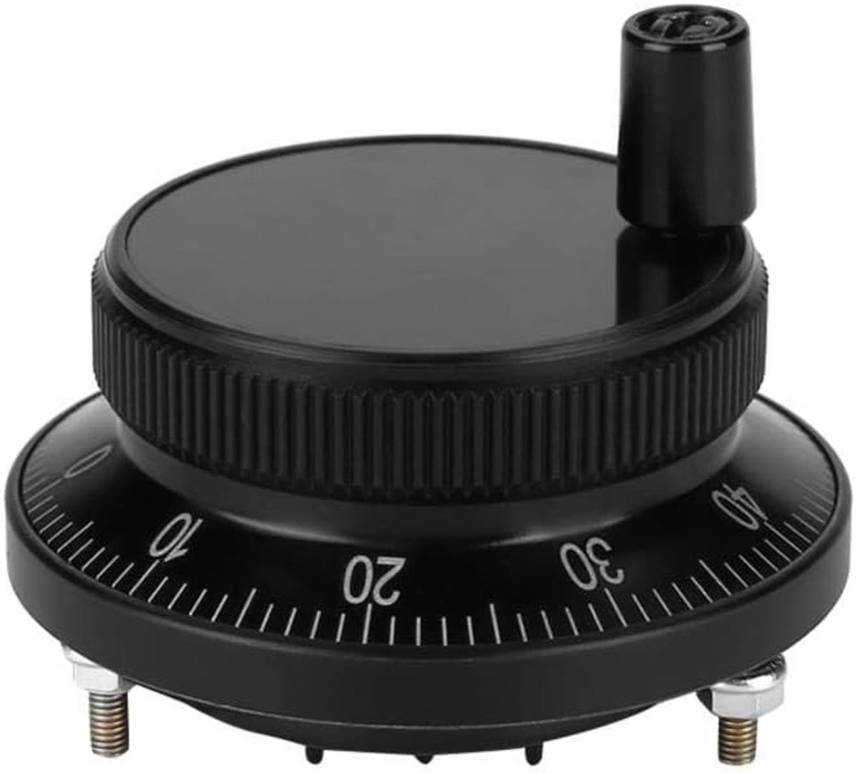 Handmatige bediening van de lichtgewicht molen van de handwiel 5 V 60 mm voor het CNC-systeem. Y Gris