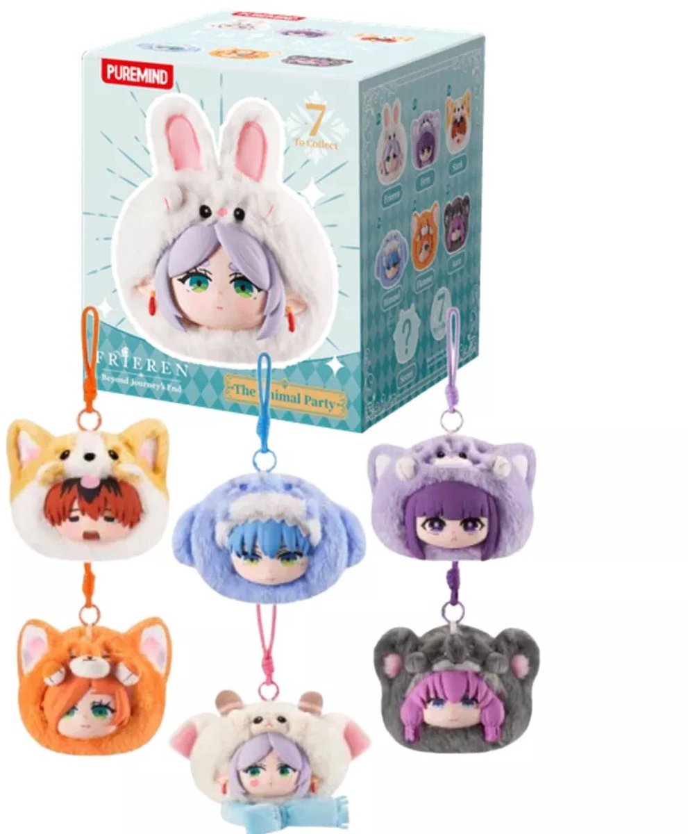 Puremind Frieren - The Animal Party Vinyl 1pc Plush Mystery Box