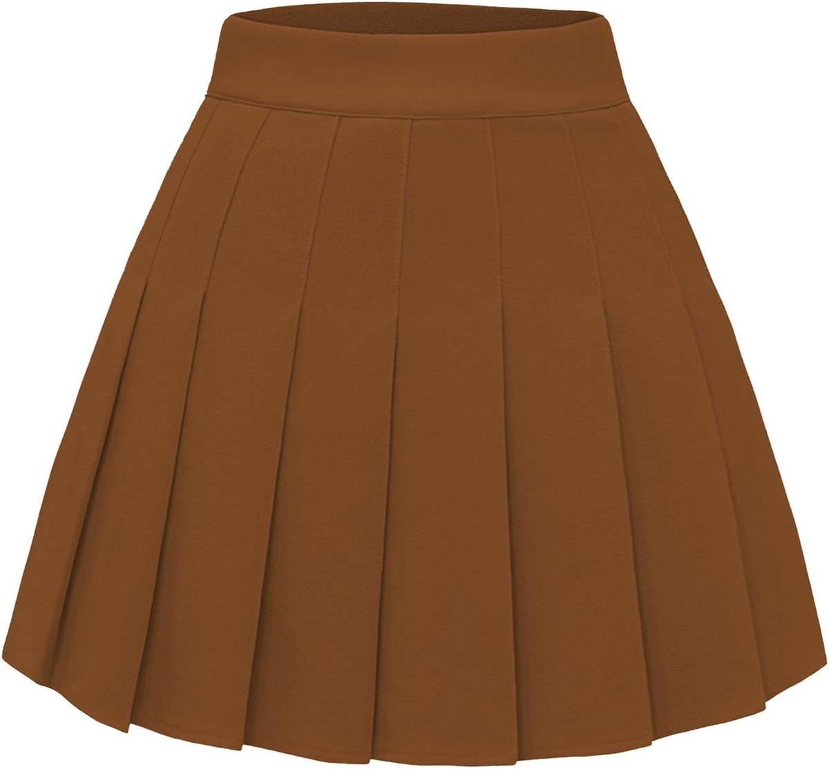 Rok voor dames, korte rok met hoge taille, tennis- en schoolrok