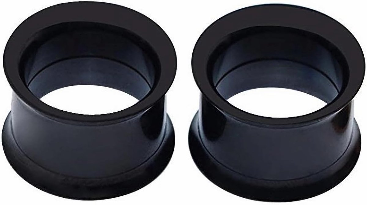 Goud Rose Goud 3 Paar 316L Rvs O Oor Meters Tunnels Oren Schroef Fit Body Piercing Sieraden, 30mm, Roestvrij staal