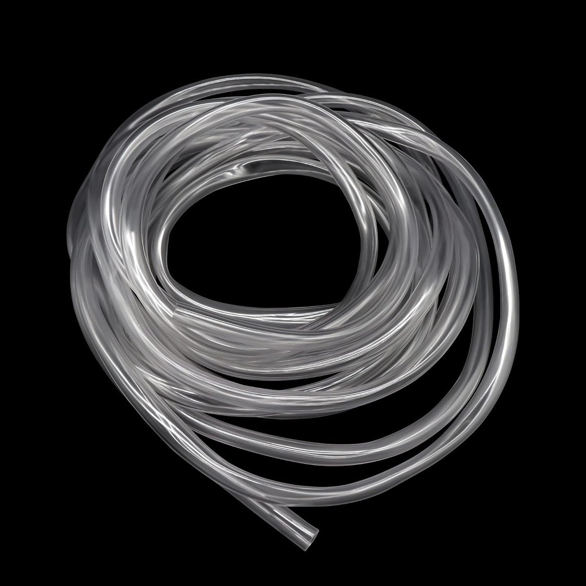 3 mm ID x 5 mm OD 6 m (19,6 ft) doorzichtige vinylslang PVC-buis, lichtgewicht en flexibele plastic buis, waterluchtpijp