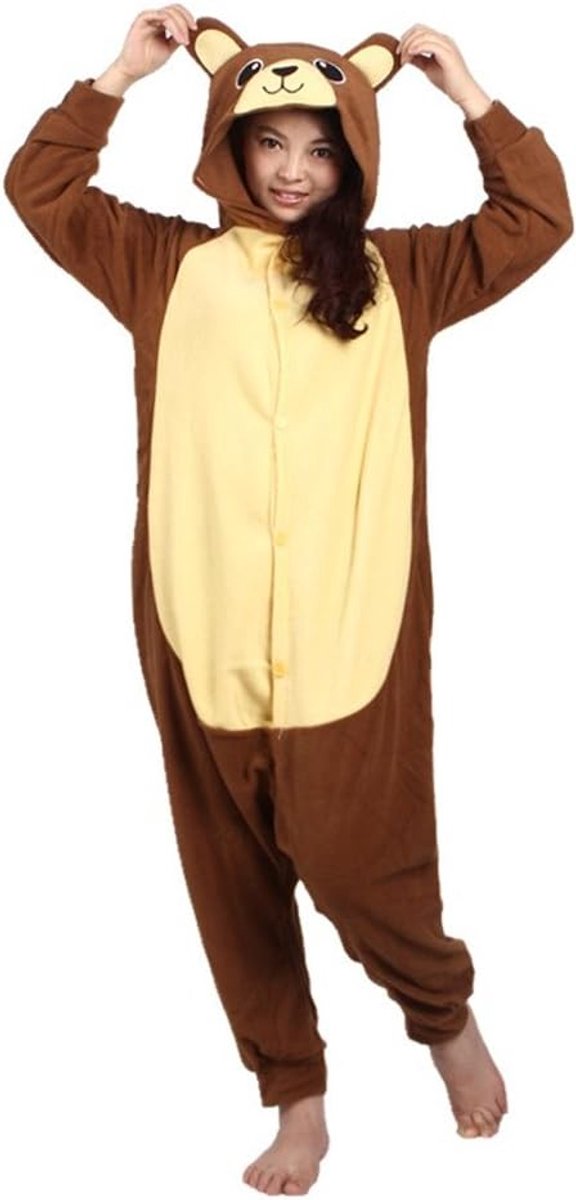 Wotogold Animal Bear Pyjama Unisex Volwassen Cosplay Kostuums