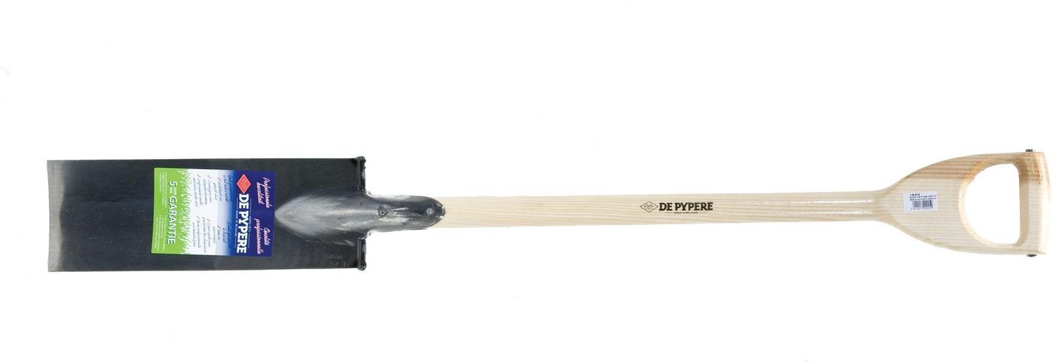 De Pypere - Spade De Pypere 400x140 met D-steel