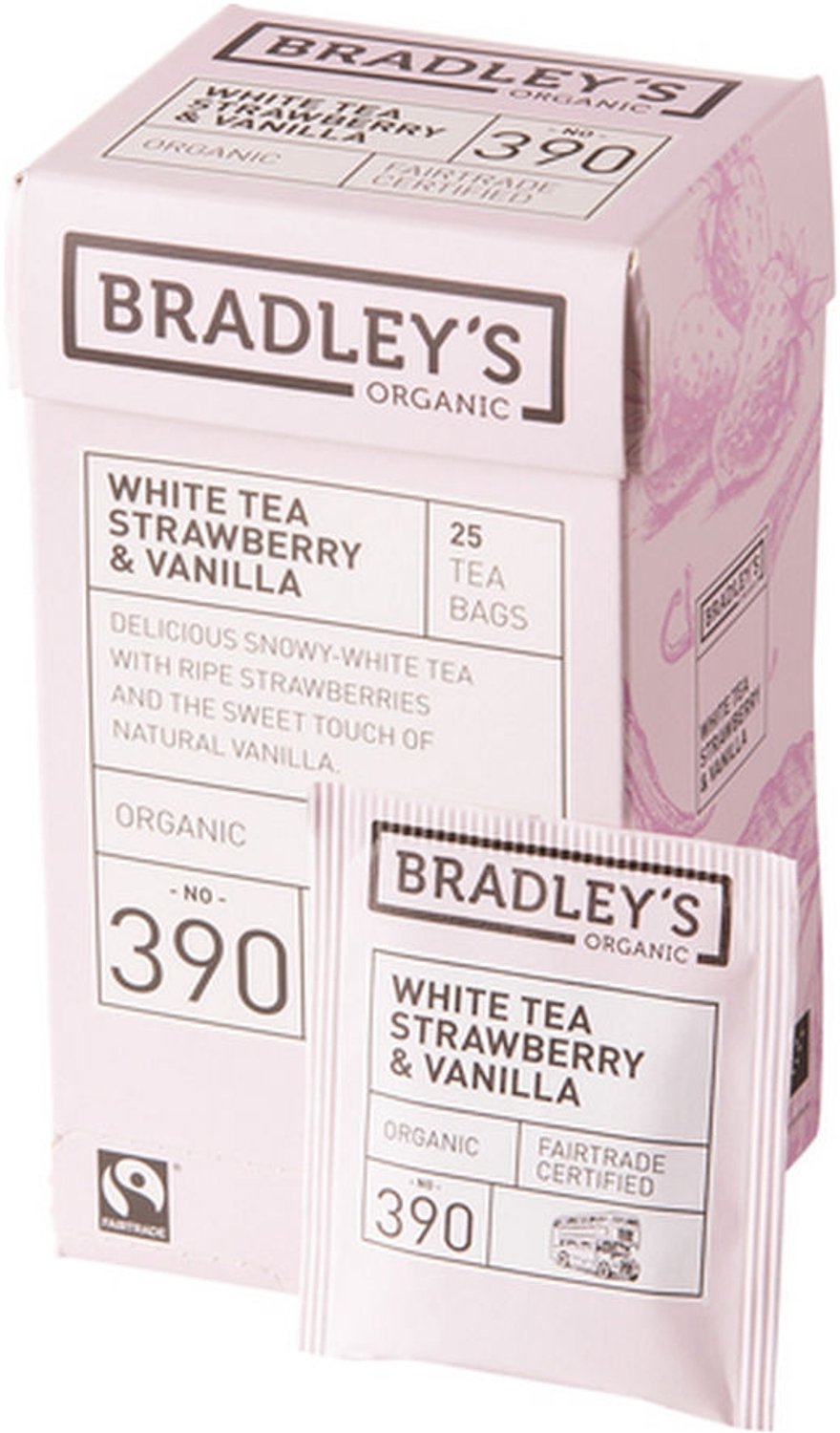 Bradley's | Organic | Strawberry & Vanilla n.390 | 100 x 2 gram