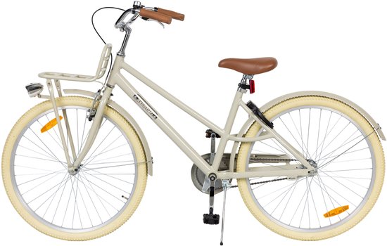 Aventuri Urban Aluminium Unisex kinderfiets 26 Inch - Kinderfiets voor 10 tot 14 jaar - Met standaard - Bruin — afbeelding 5