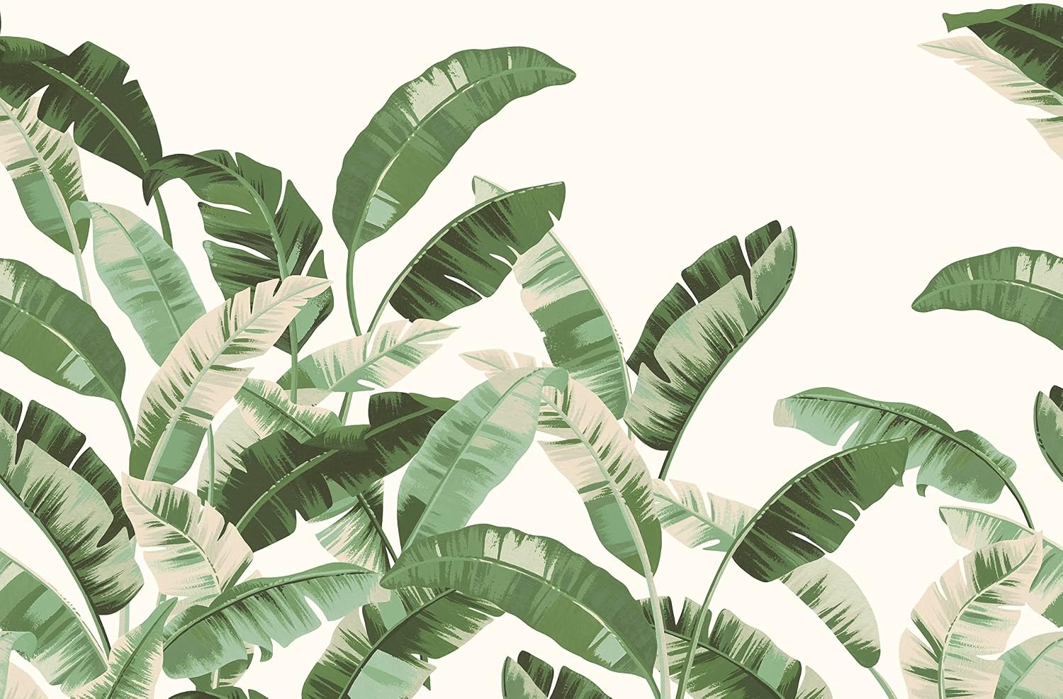 Rasch Fotobehang Groene Palmbladeren 3x4m - Florentine III Collectie