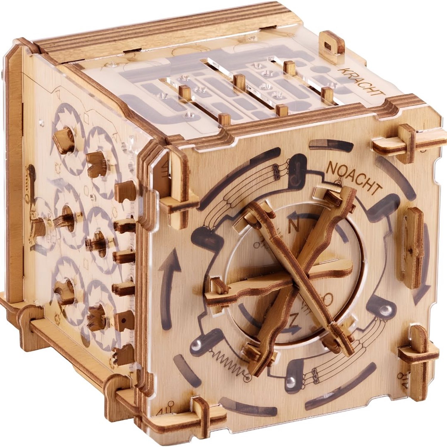 Escape room the game - escape room - escape room spellen - Bruin - 11cm x 12cm x 11cm
